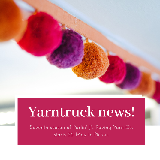 Back on the road! Yarntruck: 2019