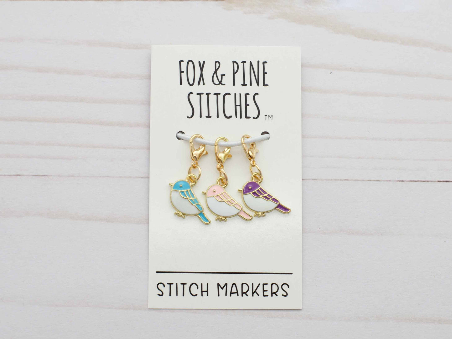 Fox & Pine Pastel Birds Progress Keepers