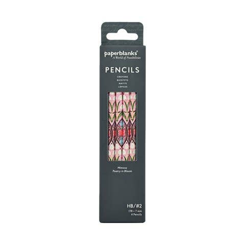 Mimosa 4 Pack Pencils by Paperblanks (Poetry in Bloom)