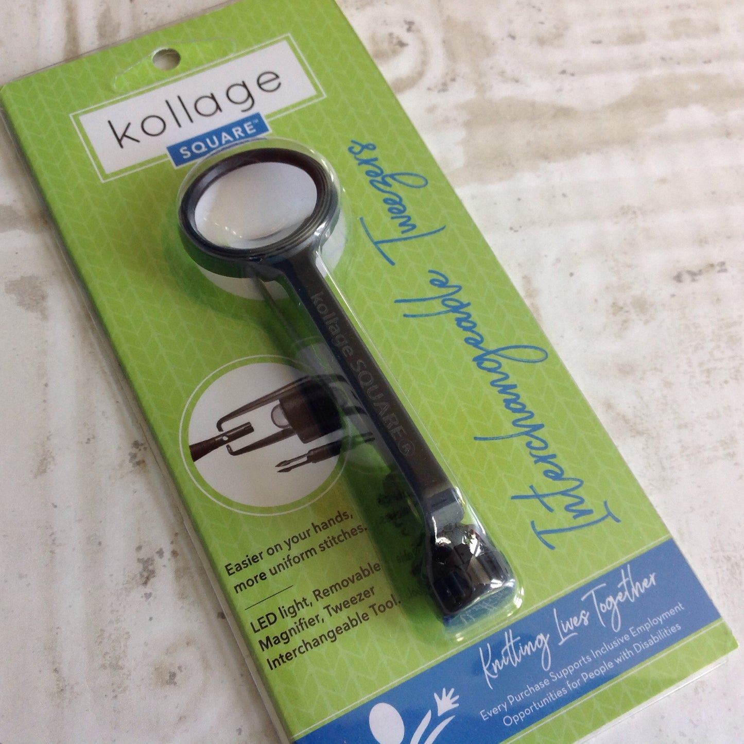 Tweezer Tool for Kollage Interchangeable Needles