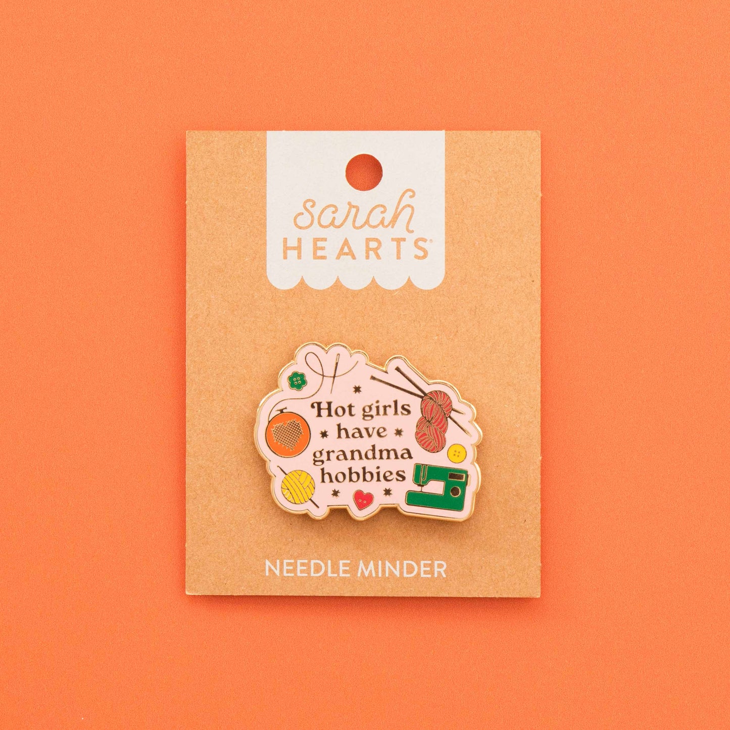 Sarah Hearts Hot Girls Magnetic Needle Minder