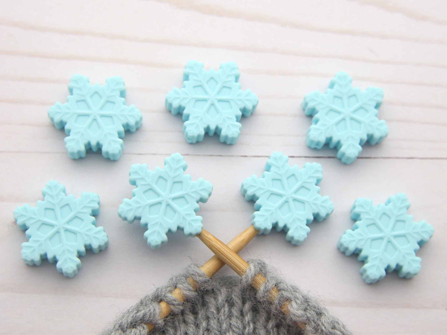 Blue Snowflake | Stitch Stoppers