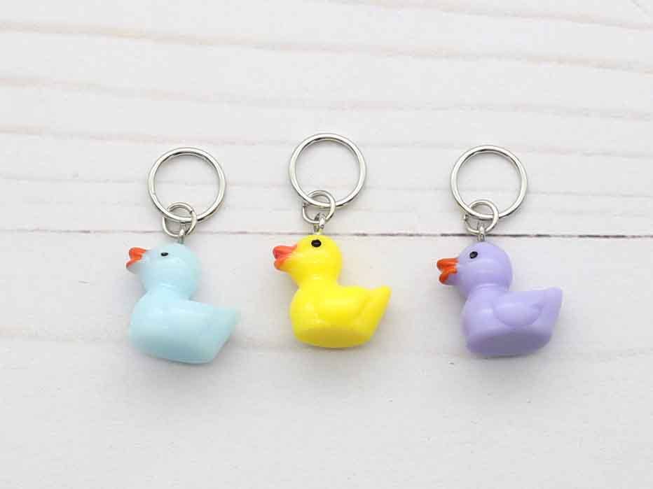 Fox & Pine Rubber Ducky Stitch Markers