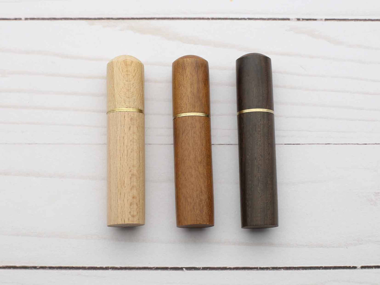 Wooden Darning Needle Storage Cases Tapestry