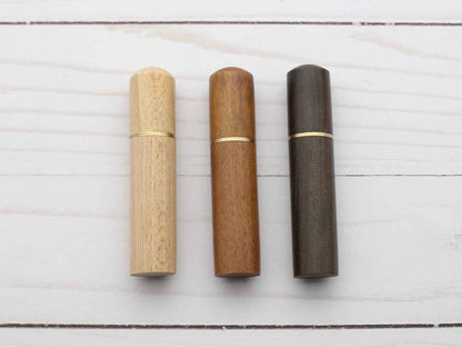 Wooden Darning Needle Storage Cases Tapestry