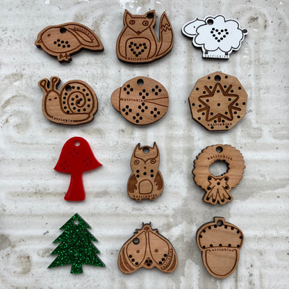 Katrinkles 12 Days of Stitchable Ornaments