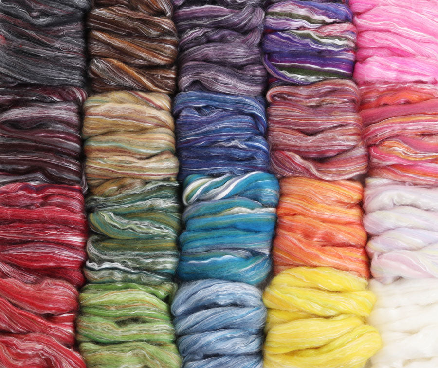 Ashford Silk Merino Sliver 100g