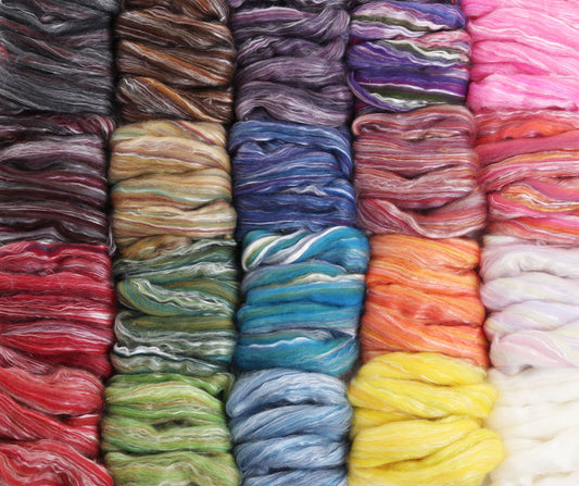 Ashford Silk Merino Sliver 100g