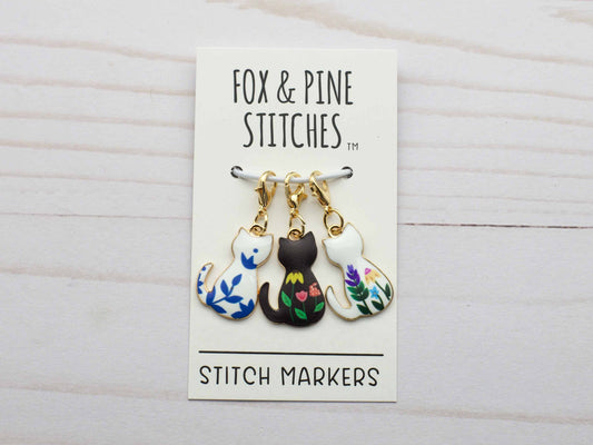 Fox & Pine Floral Cat Progress Keepers