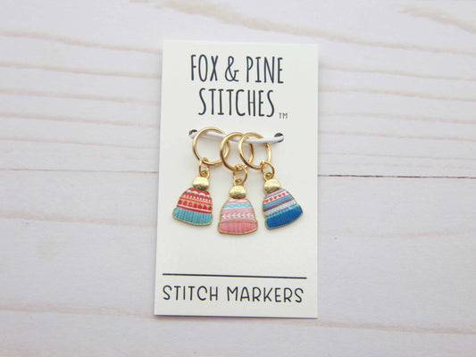 Fox & Pine Fair Isle Hats Stitch Markers