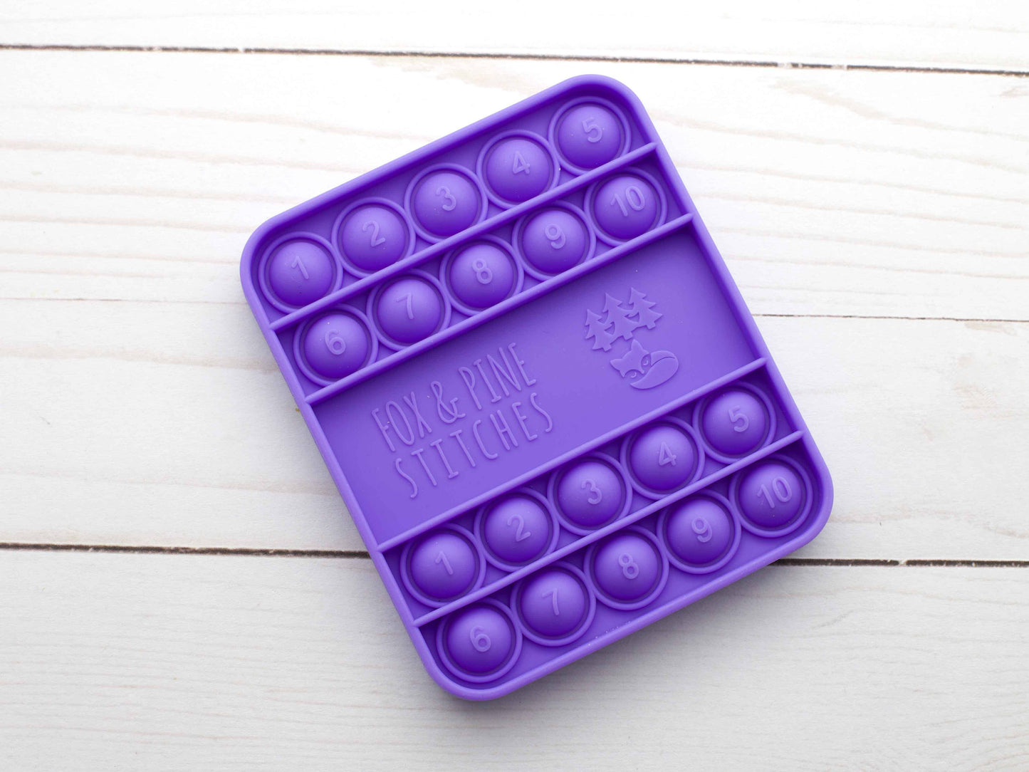 Fox & Pine Colorful Row Counters