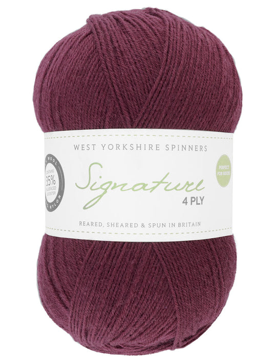 West Yorkshire Spinners Signature 4 Ply - Solids
