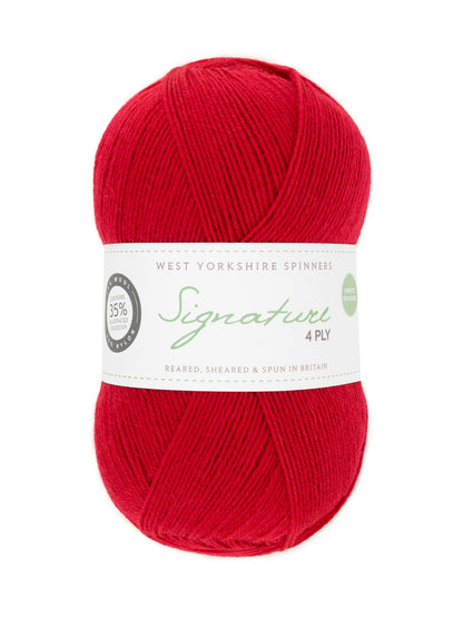 West Yorkshire Spinners Signature 4 Ply - Solids