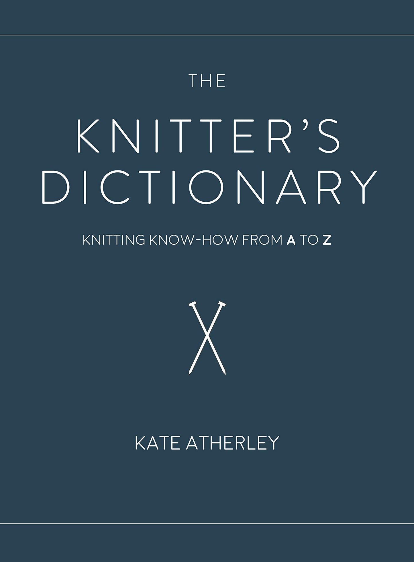 The Knitter's Dictionary Book