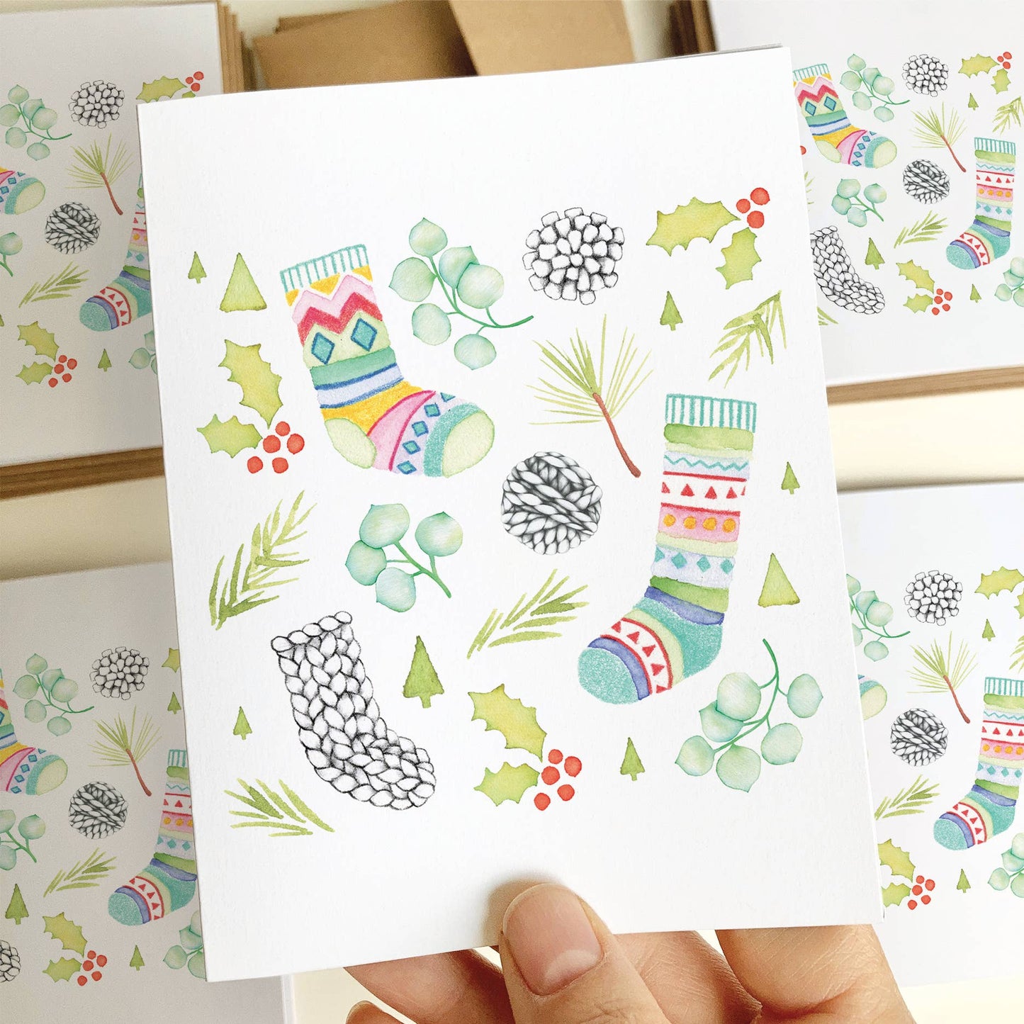socks card